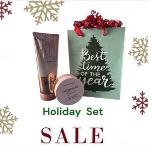 Bath & Body Works Holiday Gift Set Champagne Toast